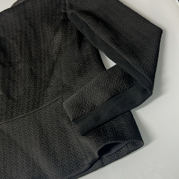 REBECCA TAYLOR - SIZE 2 BLACK OPEN BLAZER USED - Picture 11 of 12